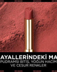 L'Oreal Paris Color Riche Colors of Worth Nude Audacious Lipstick: Volumizing Matte Finish with Hyaluronic Acid, Long-Lasting Nude Shade L'Oreal Nude Lipstick: Volumizing Matte Finish, Long-Lasting Loreal lipstick, Matte lipstick, Nude lipstick, Volumizing lipstick, Hyaluronic acid lipstick, Long lasting lipstick, Color Riche lipstick, Nude Audacious lipstick, Pudramsı mat ruj, Intense volume lipstick, Lipstick, Lip color, Makeup, Cosmetics, Beauty, Nude shade, Long-wearing lipstick, Women's makeup, Volumiz