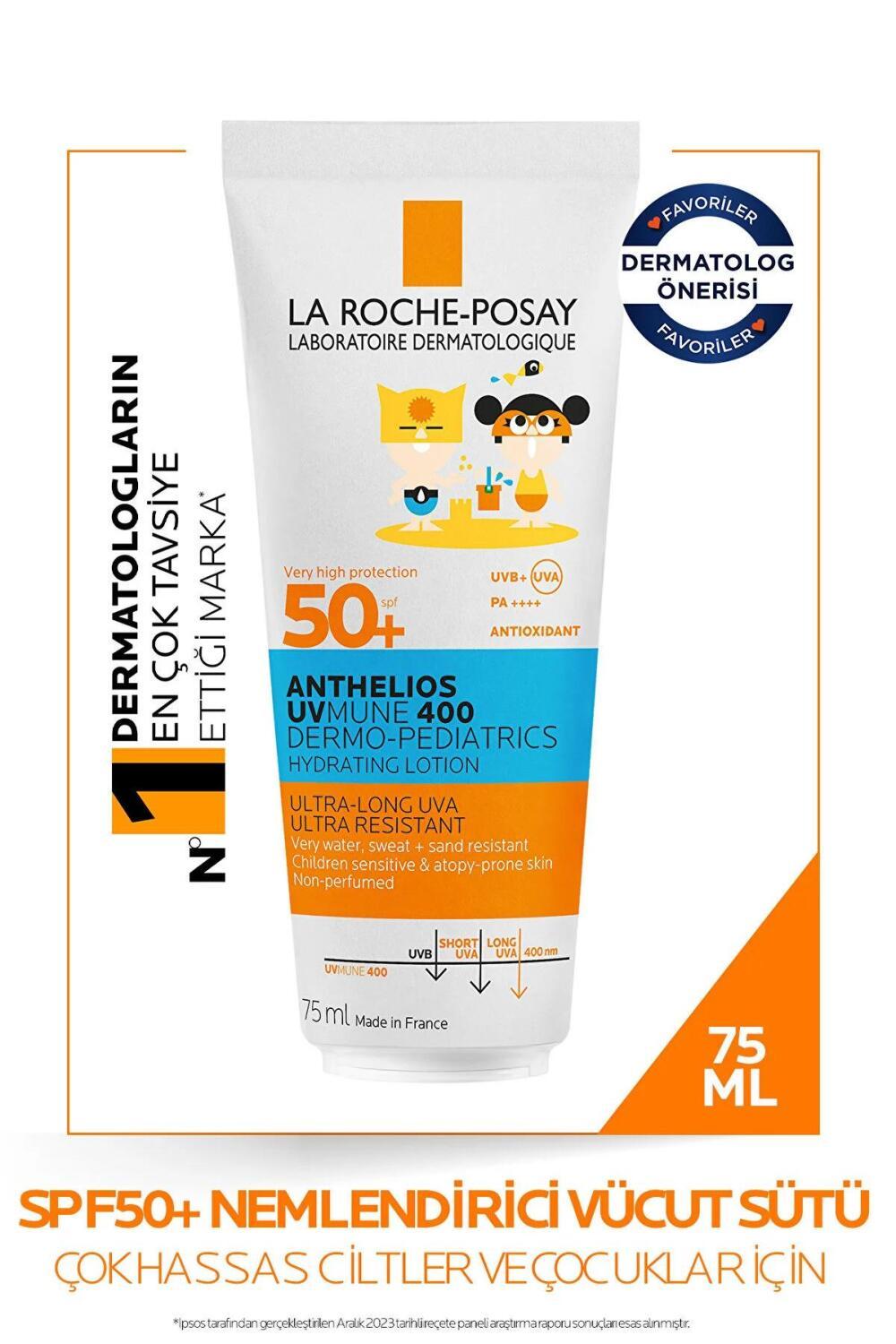 La Roche Posay Anthelios Dermo-Pediatrics Hydrating Milk SPF50+ - Fragrance-Free Sunscreen for Children - 2.54 fl oz La Roche Posay Anthelios SPF50+ Sunscreen for Kids - Fragrance-Free & Hydrating La Roche Posay Anthelios, sunscreen for children, SPF50+ sunscreen, fragrance-free sunscreen, dermopediatrics hydrating milk, children's skincare, sun protection, UVA/UVB protection, hydrating sunscreen, sensitive skin products, pediatric skincare, outdoor protection, beach essentials, family skincare, non-irritat