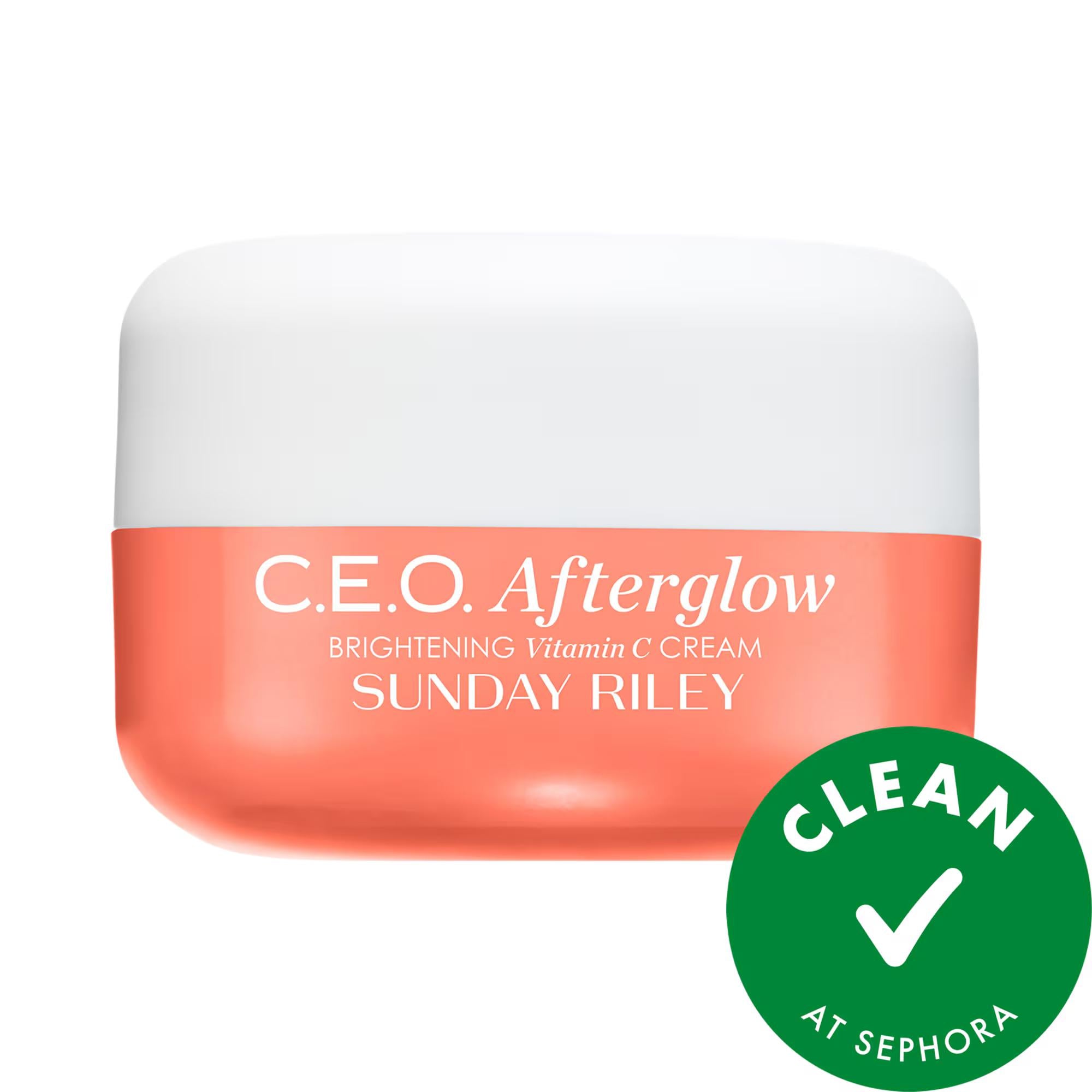 C.E.O. Vitamin C Moisturizer - Brightening Anti-Aging Cream for Fine Lines, Hydrating Skincare, Cruelty-Free C.E.O. Vitamin C Moisturizer - Brightening & Anti-Aging Vitamin C Moisturizer, Brightening Skincare, Anti-Aging Cream, Hydrating Moisturizer, Cruelty-Free Skincare, Gluten-Free, Clean Skincare, Sensitive Skin Friendly, Advanced Vitamin C, Sodium Hyaluronate, Lutein, Skincare for Fine Lines and Wrinkles, Skin Brightening, Hydrating Skincare Products, Anti-Aging Skincare, Face Moisturizer, Daily Moistu