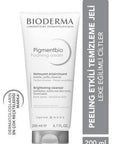 Bioderma Pigmentbio Foaming Cream Cleanser for Sensitive Skin - Gentle, Dermatologically Tested, 6.76 fl oz Bioderma Pigmentbio Foaming Cream Cleanser - Gentle & Effective Bioderma Pigmentbio Foaming Cream, gentle facial cleanser for sensitive skin, skincare for hyperpigmentation, dermatologically tested cleanser, hypoallergenic facial cream cleanser, sensitive skin care, hyperpigmentation treatment, skincare routine, Glycolic Acid skincare, Ginkgo Biloba Extract benefits, Coco Glucoside cleansing, paraben-
