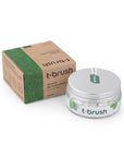 T-Brush Fluoride-Free Natural Mint Toothpaste Tablets: Vegan, SLS & Gluten-Free for Sensitive Gums & Travel - Eco-Friendly Whitening T-Brush: Fluoride-Free Toothpaste Tablets - Natural & Vegan Fluoride-free toothpaste tablets, Natural toothpaste tablets, Vegan toothpaste tablets, SLS-free toothpaste, Gluten-free toothpaste, Travel toothpaste tablets, Eco-friendly toothpaste, Toothpaste tablets for sensitive gums, Toothpaste tablets for orthodontics, Natural teeth whitening tablets, toothpaste tablets, fluor