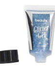 Beaulis Silver Star Glitter Gel - Face, Body Shimmer, Easy Application, Long-Lasting Sparkle - Perfect for Parties, Festivals, and Glitter Makeup Beaulis Silver Glitter Gel: Face & Body Shimmer - Sparkle Now! glitter gel, face glitter, body glitter, shimmer gel, glitter makeup, sparkle gel, silver glitter gel, festival glitter, party glitter, body shimmer, makeup, beauty, shimmer, sparkle, face, body, gel, long-lasting, easy application, all skin types, silver, star, makeup trends, eye makeup, body shimmer,