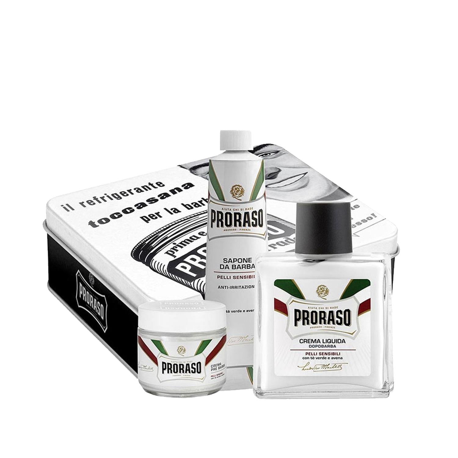 Proraso Vintage Set Hassas Toccasana - Luxury Shaving Experience for the Modern Gentleman Proraso Vintage Set Hassas Toccasana - Luxury Shaving Proraso Vintage Set, Hassas Toccasana shaving set, Luxury shaving products, Traditional shaving experience, Premium shaving brand, Men's grooming, Shaving essentials, Luxurious shaving, Vintage shaving set, Grooming for men, High-end shaving products