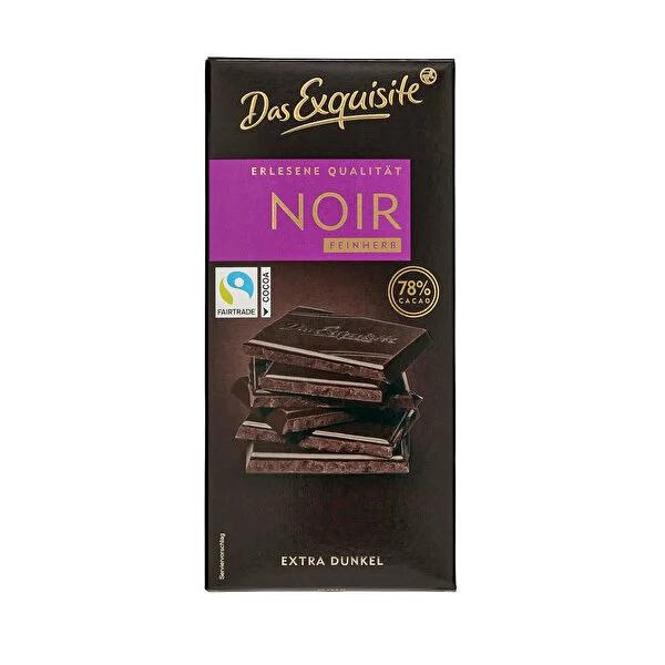 Das Exquisite High Cocoa Dark Chocolate Bar - 78% Cocoa, Exquisite Taste, Premium Quality Das Exquisite 78% Dark Chocolate Bar - Premium Quality high cocoa chocolate, bitter chocolate, exquisite chocolate, dark chocolate, premium chocolate, chocolate lovers, gift ideas, luxury chocolate, cocoa rich treats