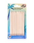 Eklips Wooden Cuticle Pusher Set for Nails 50 pcs