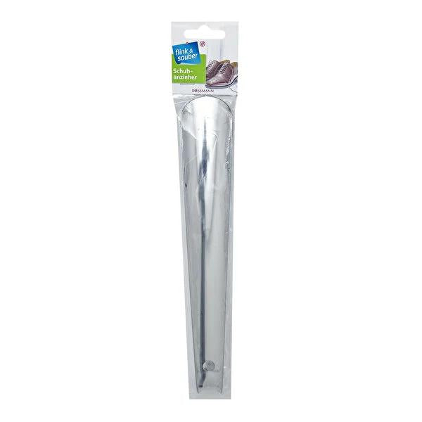 Flink & Sauber Metal Shoe Horn - Durable 30cm Long Handle for Easy On/Off, Ideal for Elderly & Mobility Assistance Flink & Sauber Metal Shoe Horn - 30cm Long Handle Shoe Horn, Metal Shoe Horn, Long Shoe Horn, Assistive Dressing Tool, Durable Shoe Horn, Elderly Care, Mobility Assistance, Dressing Aid, Easy Dressing, Comfortable Living, Independence, Simple Living, Shoe Accessories