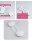 Miny Baby Çok Amaçlı Dolap Kilidi 2'li Kısa - Childproof Cabinet Lock for Baby Safety Miny Baby Childproof Cabinet Lock - Baby Safety Solution baby safety lock, childproof cabinet lock, child safety products, babyproofing supplies, cabinet safety lock, childproofing, baby safety, nursery safety, toddler safety, parenting essentials