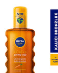 Nivea Sun SPF 6 Carotene Bronzing Tanning Oil Spray: Achieve Deep Bronze, Sun-Kissed Skin with Vitamin E & Water Resistance Nivea Sun SPF 6 Tanning Oil: Deep Bronze, Hydrated Skin tanning oil, sun tanning oil, bronzing oil, sun oil SPF 6, carotene tanning oil, vitamin E tanning oil, water resistant tanning oil, intense tanning oil, bronze skin oil, sun protection oil, tanning, bronzing, sun care, SPF 6, carotene, vitamin E, moisturizing, water resistant, summer, beach, pool, golden skin, sun-kissed skin, ta