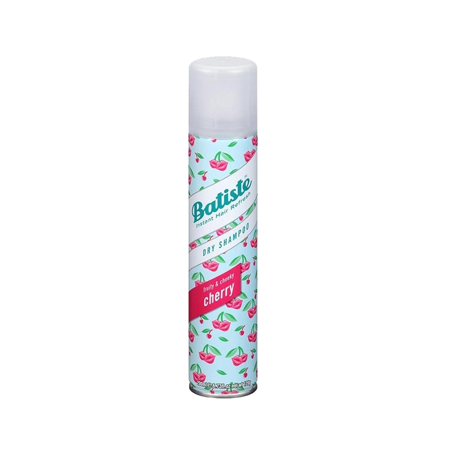 Batiste Cheery Dry Shampoo 200ml - Refresh Hair Without Water Batiste Cheery Dry Shampoo 200ml - Refresh Hair dry shampoo, Batiste dry shampoo, Cheery dry shampoo, dry hair care, waterless hair cleaning, hair refreshment, on-the-go hair care, quick hair fix, busy lifestyle hair care, portable hair products, 200ml dry shampoo, Cheery fragrance, no water hair care