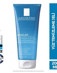 La Roche Posay Effaclar Jel 200ml - Salicylic Acid Face Cleansing Gel for Oily, Acne-Prone Skin - Hypoallergenic & Paraben-Free La Roche Posay Effaclar Jel 200ml - Salicylic Acid Face Gel La Roche Posay Effaclar Jel, Face cleansing gel for oily skin, Acne prevention skincare, Salicylic acid face wash, Hypoallergenic skincare products, Skincare for acne-prone skin, Dermatologically tested products, Paraben-free skincare, Oily skin solutions, Acne treatment, Natural skincare options, Sensitive skin care, Dail