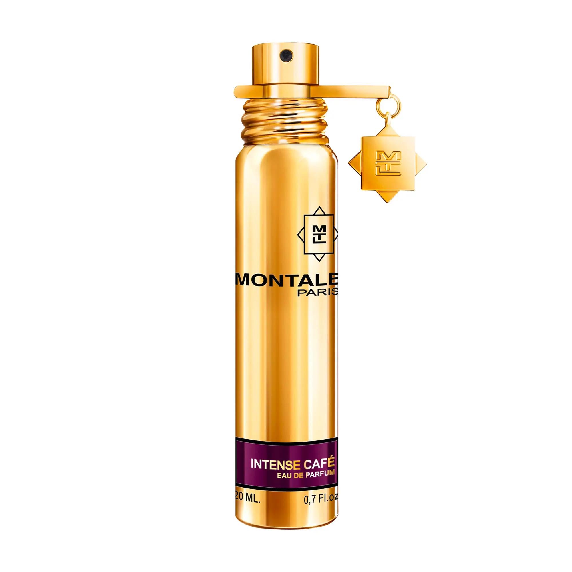Montale Paris Intense Cafe Eau de Parfum - Luxurious Warm & Spicy Fragrance with Rose, Coffee, and Amber Notes Montale Paris Intense Cafe Eau de Parfum - Luxurious Warm & Spicy Luxurious perfume, Warm & Spicy fragrance, Rose coffee amber scent, Eau de Parfum, Montale Paris perfume, Women's perfume, Fragrance, Perfume, Luxury fragrance, Unique scent, Long-lasting perfume, Aluminum bottle, Ornate gold details, Sophisticated fragrance, Parisian café scent, Coffee fragrance, Rose perfume, Amber scent