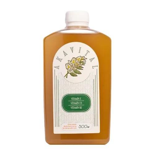 Akavital Akasya Gamı Liquid Dietary Supplement - Strawberry Flavor | 500 ml - Vitamin & Supplement