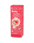 ROCS Baby Toothpaste 35ml - Gentle Apple Flavored Oral Care for Infants & Toddlers ROCS Baby Toothpaste - Gentle Apple Flavor for Infants baby toothpaste, infant oral care, toddler dental hygiene, natural baby toothpaste, apple flavored toothpaste for babies, gentle toothpaste, safe for infants, early dental care, oral hygiene for babies, parenting essentials