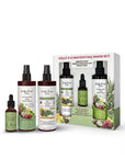 True Bee Rosemary Hair Care Set - 3 Piece Nourishing Hair Loss Treatment with Tonic, Serum, and Oil True Bee Rosemary Hair Care Set - Nourishing 3-Piece Kit rosemary hair care, hair loss treatment, nourishing hair tonic, hair serum with provitamins, natural hair oil, hair care set, hair nourishment, hair protection, UV protection for hair, daily hair care routine, True Bee hair products