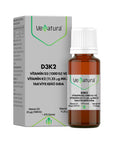 VeNatura Vitamin D3 and K2 Dietary Supplement Liquid - 20ml, Supports Bone Health and Immune Function - Vitamin & Supplement