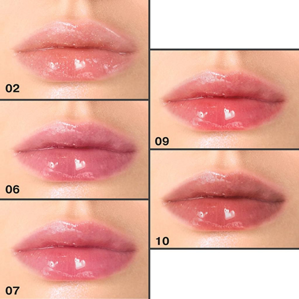 Influence Beauty Gloss-X Lip Gel Gloss in 06 Soft Glitch Pink