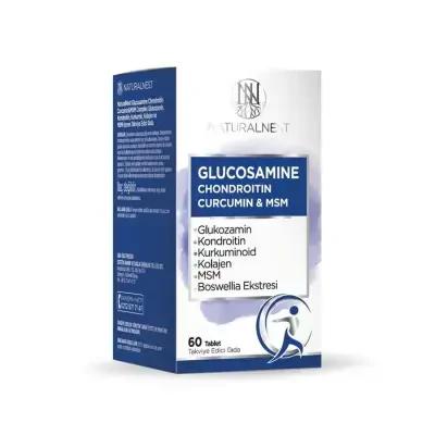 Naturalnest Glucosamine Chondroitin MSM Supplement for Joint Health Support - 60 Tablets Naturalnest Glucosamine Chondroitin MSM - Joint Health Support Supplement Glucosamine Chondroitin MSM Supplement, Joint Health Support, Natural Joint Supplement, Arthritis Relief, Dietary Supplement for Joint Pain, Joint Pain Relief, Joint Health, Natural Health Supplement, Supplement for Athletes, Osteoarthritis Support