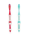 Benri Manual Toothbrush for Adults - ISO Compliant, Soft Bristles, Rubber Grip - view 2