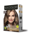 Sea Color Permanent Hair Color Set 8.0 Light Blonde
