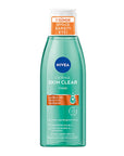 Nivea Derma Skin Clear Anti-Acne Facial Toner - Salicylic Acid (BHA) & Niacinamide - Pore Cleansing, Oil Control, and Skin Revitalizing Toner for Acne-Prone & Oily Skin Nivea Anti-Acne Toner: Clear Skin with Salicylic Acid & Niacinamide anti-acne toner, salicylic acid toner, toner for acne-prone skin, niacinamide toner, pore minimizing toner, oil control toner, derma skin clear toner, BHA toner, facial toner for oily skin, acne treatment, oily skin care, skincare, facial cleanser, pore cleansing, blackhead