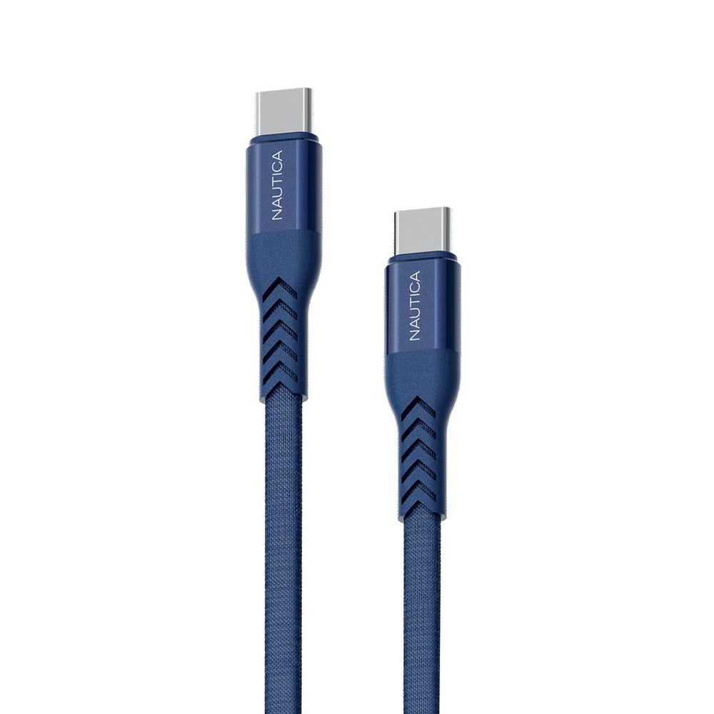 Nautica C400 Type-C Charging Cable in Navy Blue