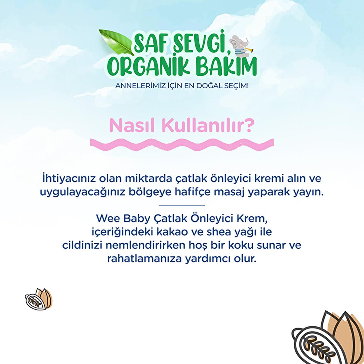 Wee Baby Organic Diaper Cream, 5.07 fl oz - Natural, Vegan, Dermatologically Tested Baby Care Wee Baby Organic Diaper Cream - Natural & Vegan Baby Care organic diaper cream, natural baby care products, vegan diaper rash cream, dermatologically tested baby cream, paraffin-free baby products, baby skin care, natural diaper rash treatment, vegan baby products, organic baby care, gentle diaper cream