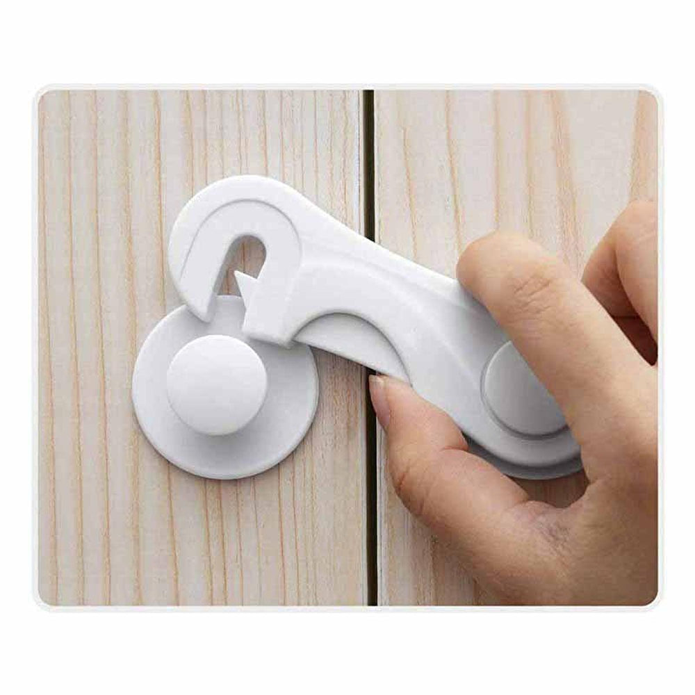 Miny Baby Cabinet Safety Lock - Child Safe Cabinet Locks with 3M Adhesive Tape, 2 Pack - view 6