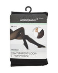 Underwear 80 Denier Sheer Look Tights in Black Size M