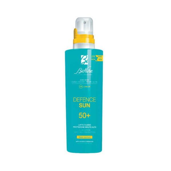 Bionike Defence Sun SPF50+ Sunscreen Lotion: High UVA/UVB Protection, Non-Greasy Formula, Vitamin E & Niacinamide, Sensitive Skin Friendly, 200ml Bionike SPF50+ Sunscreen: High UVA/UVB Protection SPF50 sunscreen, UVA UVB protection lotion, sunscreen for sensitive skin, high protection sunscreen, non-sticky sunscreen, Bionike sunscreen, body sunscreen, sun protection lotion, sunscreen with vitamin E, sunscreen with Niacinamide, sunscreen lotion, sun protection, UVA protection, UVB protection, sensitive skin,