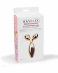Nascita 3D Massage Roller for Body Shaping and Skin Tightening - Manual Therapy Tool for Face, Legs, and Body Nascita 3D Massage Roller for Body & Face massage roller, 3D massage, body shaping, skin tightening, wellness tool, self-massage, manual therapy, face massage, leg massage, body massage, relaxation, stress relief, skincare, body contouring, circulation improvement, lymphatic drainage, Gold, Silver