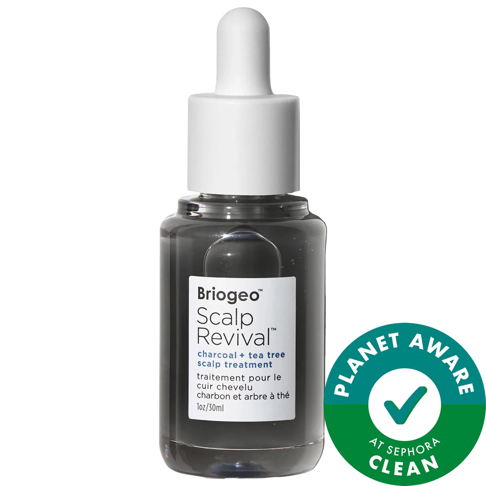 Briogeo Scalp Revival Charcoal + Tea Tree Scalp Treatment Serum - Soothe Itchy Scalp, Balance Hydration & Detoxify Briogeo Scalp Revival Charcoal + Tea Tree Scalp Serum Scalp Treatment Serum, Charcoal Scalp Serum, Tea Tree Oil for Scalp, Natural Scalp Care, Vegan Hair Care, Scalp Soothing, Scalp Health, Hair Care, Clean Beauty, Cruelty-Free, Gluten-Free