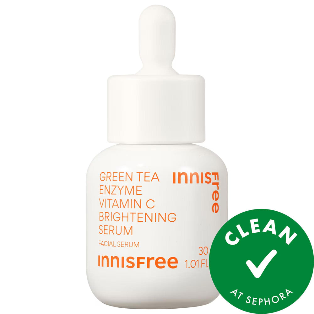 Green Tea Enzyme Vitamin C Brightening Serum | Fades Dark Spots, Evens Skin Tone, Exfoliates | Vegan & Cruelty-Free Skincare Vitamin C Brightening Serum | Fade Dark Spots, Vegan Skincare Vitamin C serum, Brightening serum for dark spots, Green tea enzyme exfoliator, Vegan skincare, Cruelty-free serum, Hyperpigmentation treatment, Uneven skin tone corrector, Facial serum for sensitive skin, Lightweight brightening serum, Recyclable skincare packaging, Dark spot remover, Skin brightening, Exfoliating serum, N