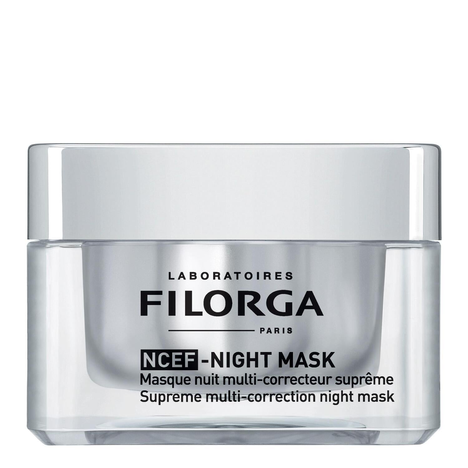 Filorga Supreme Multi Correction Night Mask 50ml - Anti-Aging Skincare for All Skin Types Filorga Night Mask - Anti-Aging Skincare Filorga Supreme Multi Correction Night Mask, anti-aging night mask, NCEF complex skincare, skincare for all skin types, rejuvenating night cream, night mask, anti-aging skincare, hyaluronic acid, peptides, skincare routine, protective skincare, cosmetic, beauty product, face mask, nightly skincare