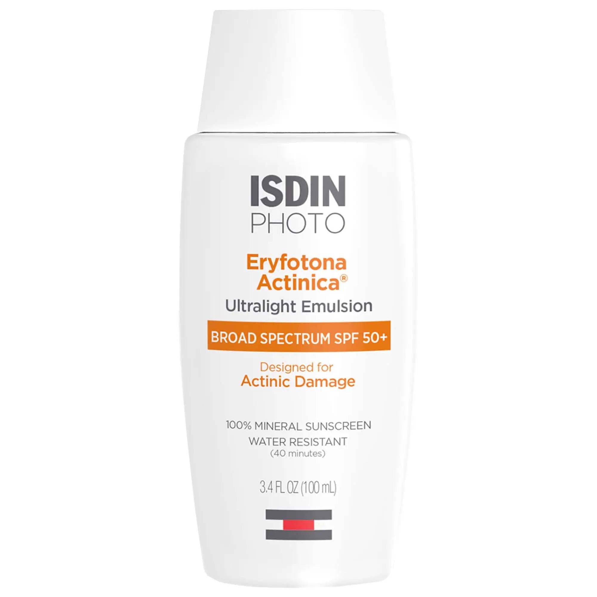 Eryfotona Actinica Ultralight Mineral Sunscreen SPF 50+ - Non-Greasy, Broad-Spectrum Protection Eryfotona Actinica Ultralight Mineral Sunscreen SPF 50+ Mineral Sunscreen, SPF 50+, Zinc Oxide Sunscreen, Non-greasy Sunscreen, Daily Sun Protection, Broad-Spectrum Protection, Skincare, Sun Damage Repair, Anti-Aging, Vitamin E, Liquid Sunscreen, Face Sunscreen, Body Sunscreen, Outdoor Protection