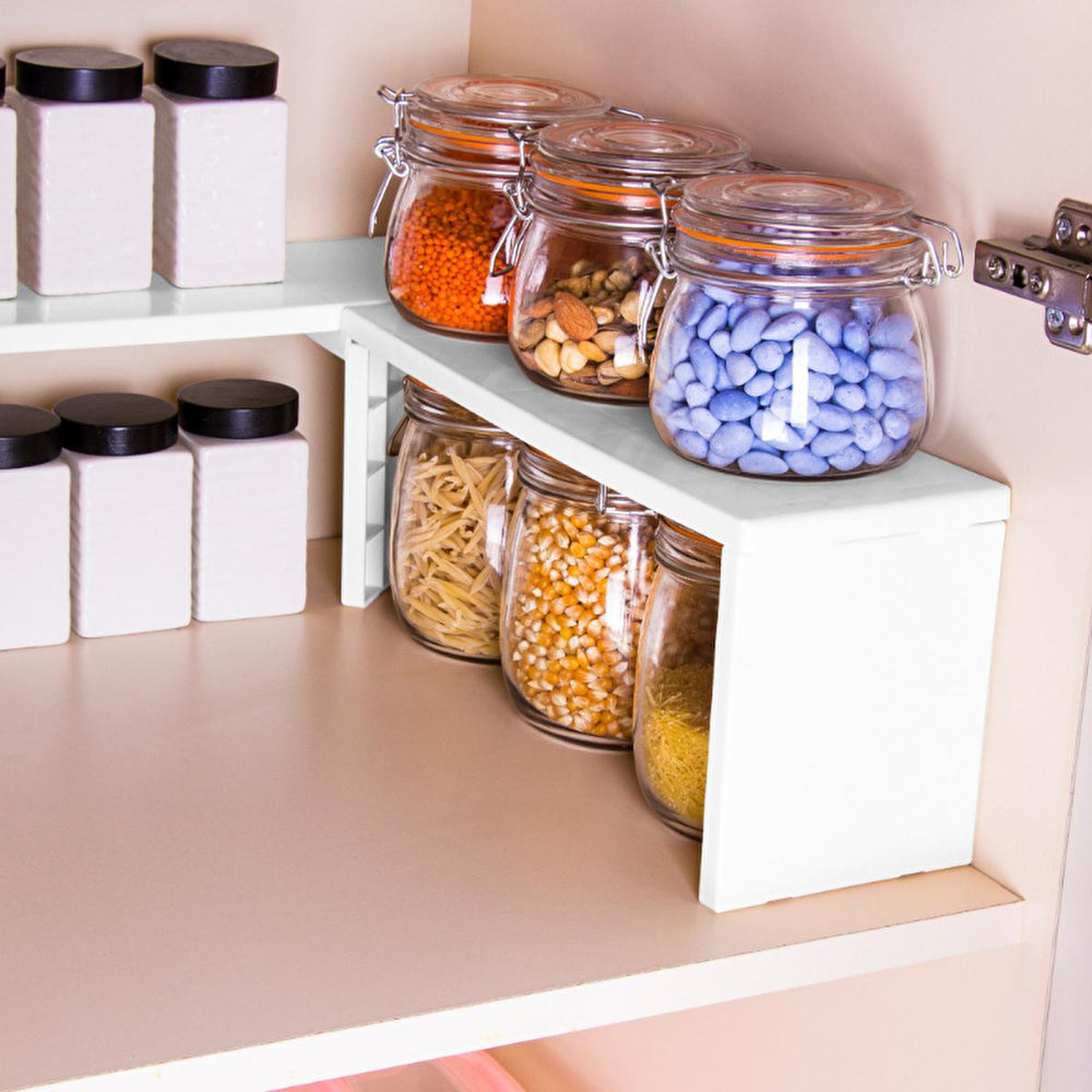 Decobella Adjustable Shelf Organizer - Rotating Storage Solution for Home Organization - view 3