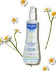 Mustela Baby Hair Styler & Body Freshener Spray 200ml - Gentle Detangling & Refreshing for Newborns Mustela Baby Hair & Body Spray 200ml - Natural & Gentle baby hair spray, baby body spray, natural baby care products, chamomile baby products, gentle baby hair detangler, newborn baby care, baby skin care, Mustela baby products, baby hair detangling spray, baby refreshing spray