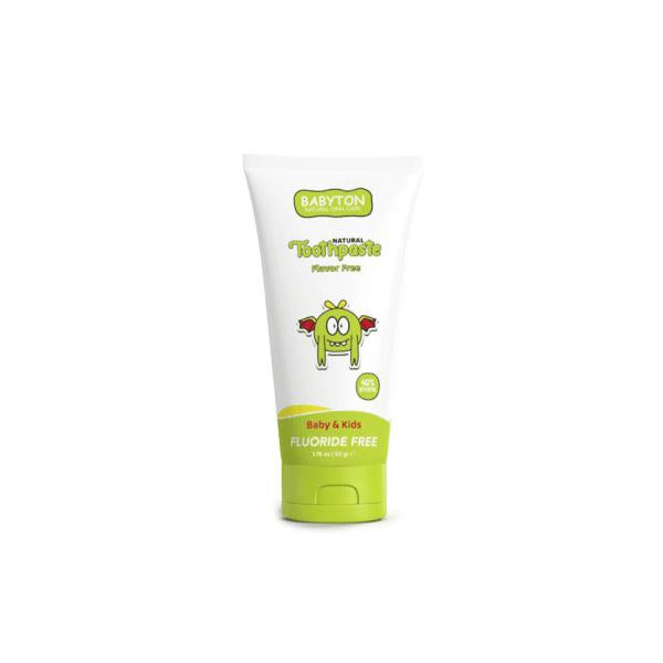 Babyton Natural Unflavored Baby & Kids Toothpaste 50g
