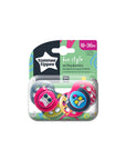 Tommee Tippee Ortodontik Bebek Emzik 18-36 Ay - 2'li Set, BPA İçermez, Süper Yumușak Silikon - view 3