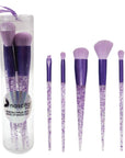Nascita Professional 5-Piece Makeup Brush Set - High-Quality Synthetic Bristles for Flawless Application - view 3