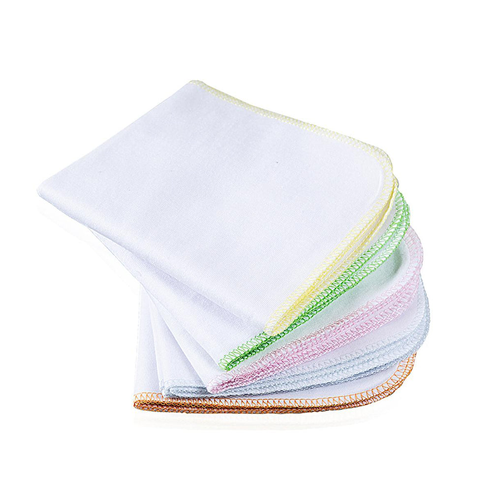 Babyjem Baby Bib - 10 Pack Soft Cotton Face Cloths for Newborns - Gentle, Absorbent, and Portable Baby Essentials - view 4