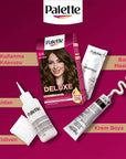 Palette Deluxe Dark Ash Blonde Hair Dye: Long Lasting Color & Shine, Deep Conditioning Micro Oils (Koyu Kumral Saç Boyası) Palette Deluxe Dark Ash Blonde Hair Dye | Long Lasting Color hair dye, dark ash blonde hair dye, koyu kumral saç boyası, long lasting hair color, hair color with oil, palette deluxe, permanent hair dye, hair dye for shine, hair color, ash blonde dye, dark blonde dye, hair coloring, hair care, beauty, personal care, long-lasting color, vibrant hair, deep conditioning, micro oils, shine,