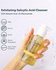 The Purest Solutions Facial Cleansing Gel for Oily Skin - Salicylic Acid & Niacinamide Enriched - view 2