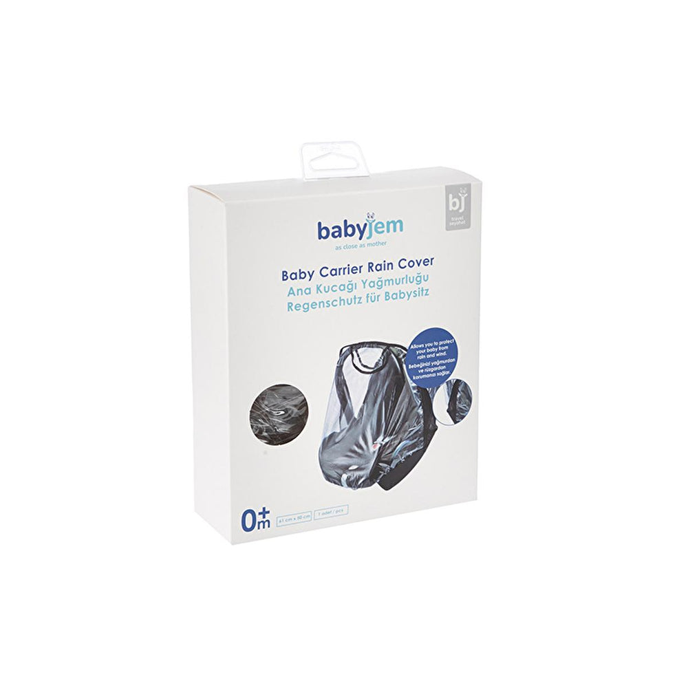 Babyjem Baby Rain Cover - Phthalate-Free PVC Rain Protection for Baby Carriers - view 6