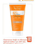 Avene Cleanance SPF 50+ Colored Sunscreen for Oily & Acne-Prone Skin - Non-Greasy, Tinted Protection - Sunscreen