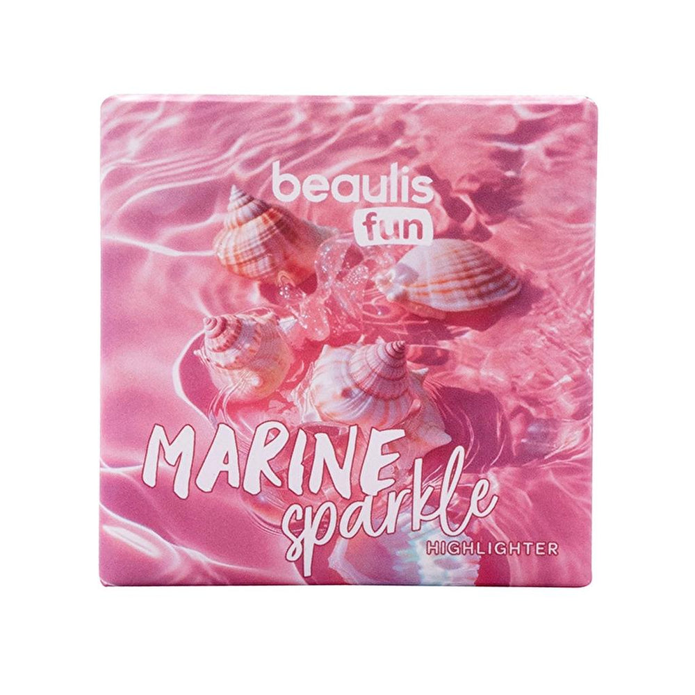Beaulis Fun Marine Sparkle Powder Highlighter in Rose Radiance