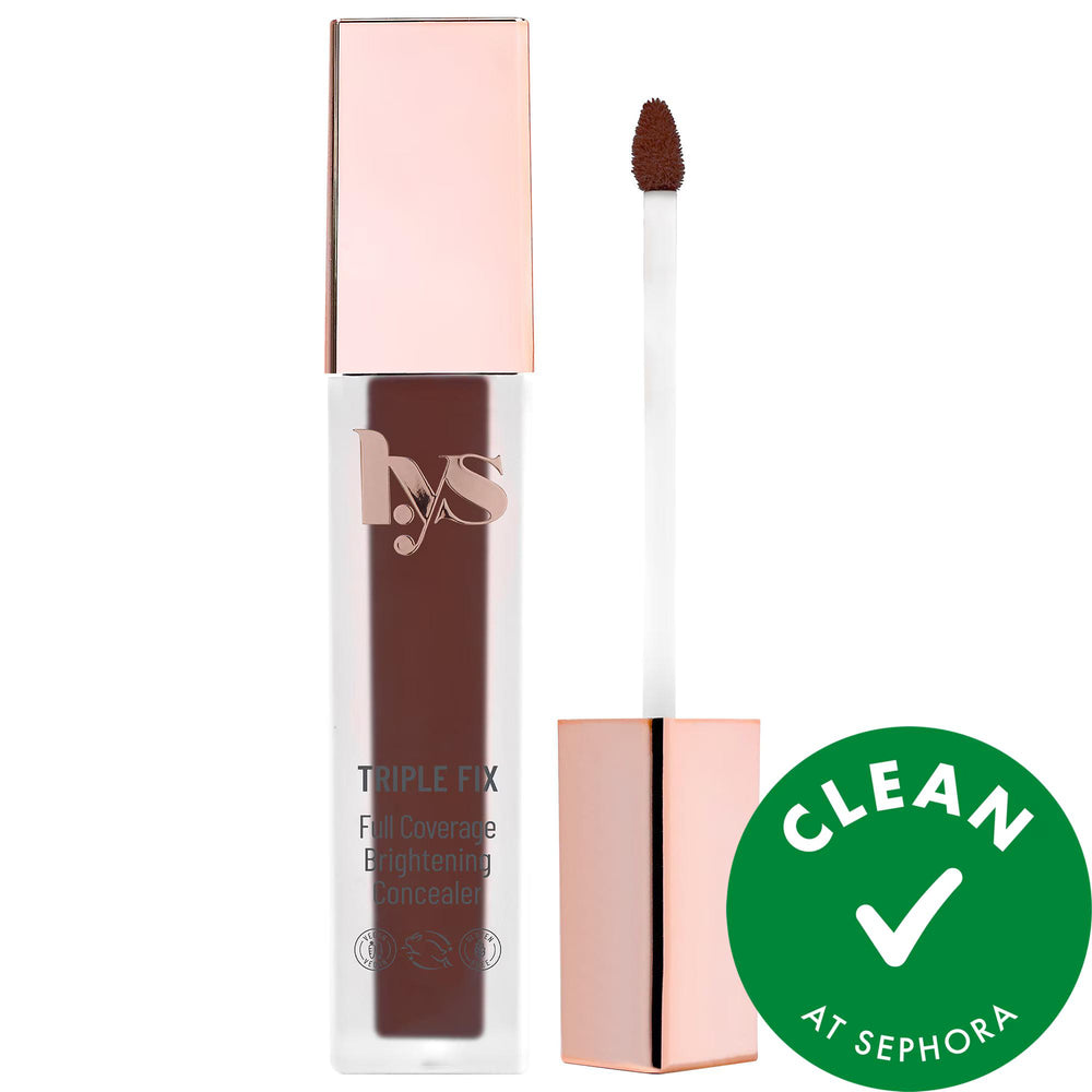 Triple Fix Brightening Concealer - Vegan, Full Coverage, Natural Finish Triple Fix Brightening Concealer - Vegan & Full Coverage vegan concealer, natural finish concealer, full coverage concealer, brightening concealer, cruelty-free concealer, skincare-infused makeup, vegan makeup, gluten-free beauty products, cruelty-free beauty, concealer for face, under-eye concealer, natural-looking coverage, long-lasting concealer