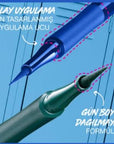 Maybelline Hyper Precise All Day Liquid Eyeliner - 730 Jungle Green, Smudge-Proof, Long-Lasting, Easy Application Maybelline Jungle Green Eyeliner: Long-Lasting, Smudge-Proof liquid eyeliner, green eyeliner, long-lasting eyeliner, smudge-proof eyeliner, Maybelline eyeliner, precise eyeliner, jungle green liquid liner, all day eyeliner, easy to apply eyeliner, waterproof eyeliner, eyeliner, green liner, all-day wear, smudge resistant, precise application, vibrant color, beauty, cosmetics, eye makeup, makeup,