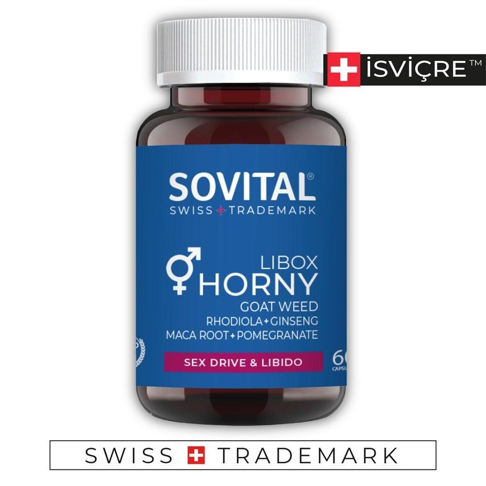 Sovital Libox Horny Dietary Supplement for Libido & Vitality - 60 Capsules, Ginseng & Horny Goat Weed Extract Sovital Libox Horny - Natural Libido & Vitality Supplement dietary supplement for libido, herbal sexual health support, natural vitality enhancer, Ginseng and Horny Goat Weed supplement, sexual wellness capsules, adults seeking natural libido boost, herbal supplements for energy, sexual health support capsules, natural libido enhancer, vitality supplement, Ginseng benefits, Horny Goat Weed benefits,