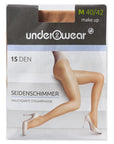 Underwear 15 Denier Sheer Shiny Tights in Nude - Size 40-42