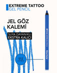 flormar extreme tattoo gel eyeliner 012 blue dream, swatch of flormar extreme tattoo gel eyeliner Flormar Extreme Tattoo Gel Eyeliner - 012 Blue Dream for Makeup Enthusiasts Flormar Extreme Tattoo Gel Eyeliner 012 Blue Dream flormar, gel-eyeliner, makeup, waterproof, blue-eyeliner, long-lasting, beauty-products, eyeliner, cosmetic, ai-generated